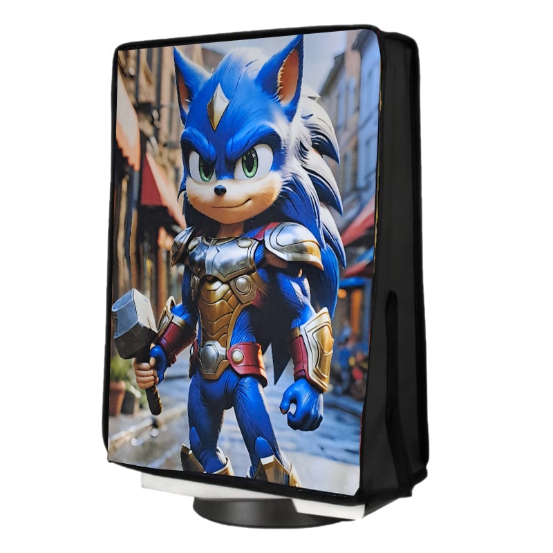 کاور کنسول PS5 فت طرح سونیک SONIC