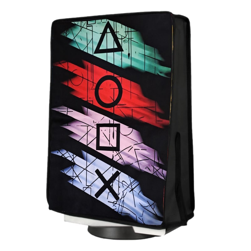 کاور کنسول PS5 فت طرح لوگو logo ps