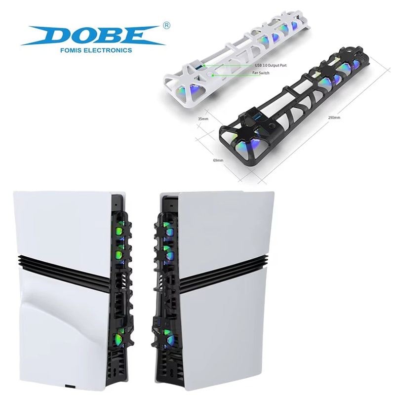 فن RGB دابی مخصوص PS5 PRO مدل DOBE TP5-35153S - Image 7