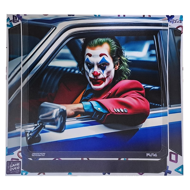 برچسب کنسول PS4 (GO) طرح جوکر JOKER - Image 3