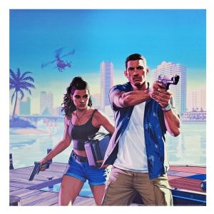 برچسب کنسول PS4 (GO) طرح GTA I