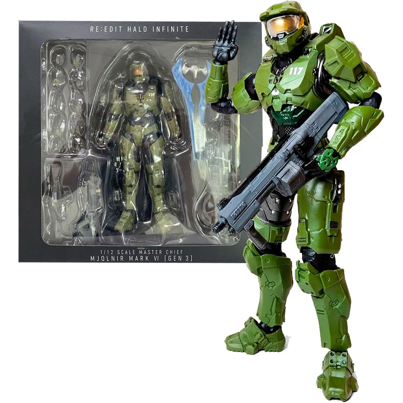 اکشن فیگور مستر چیف از بازی Halo Infinite