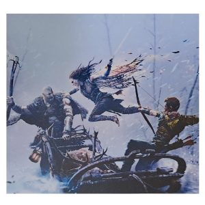 برچسب کنسول PS4 (GO) طرح GOD OF WAR 2