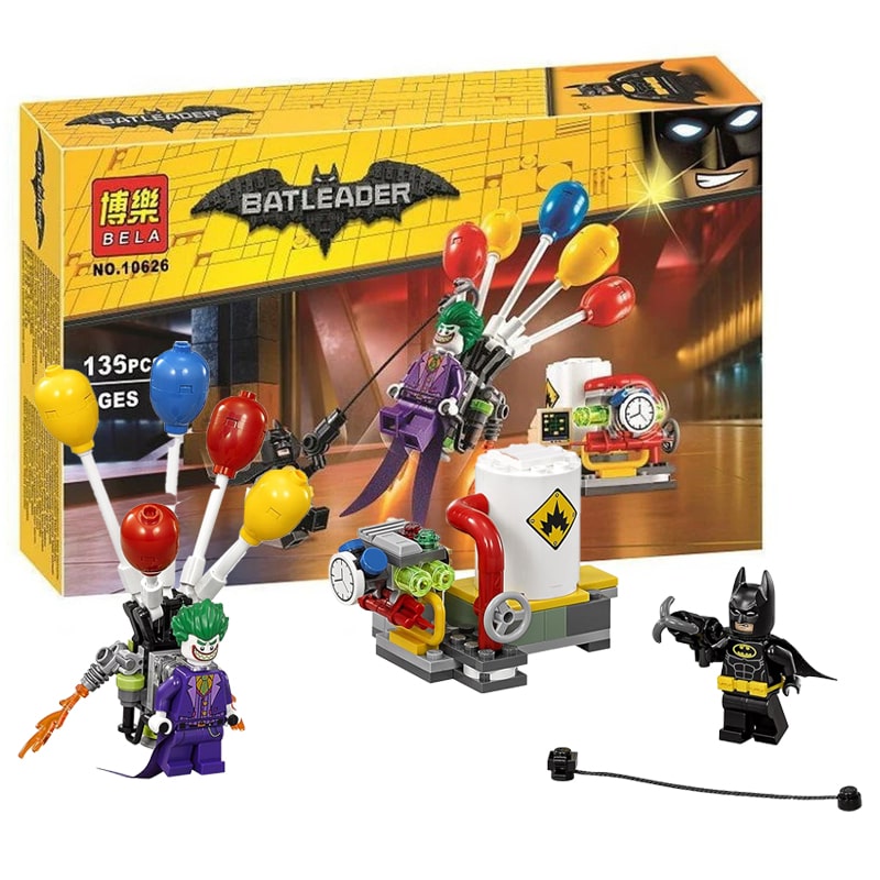لگو فرار جوکر با بالن برند بلا مدل Batleader 10626