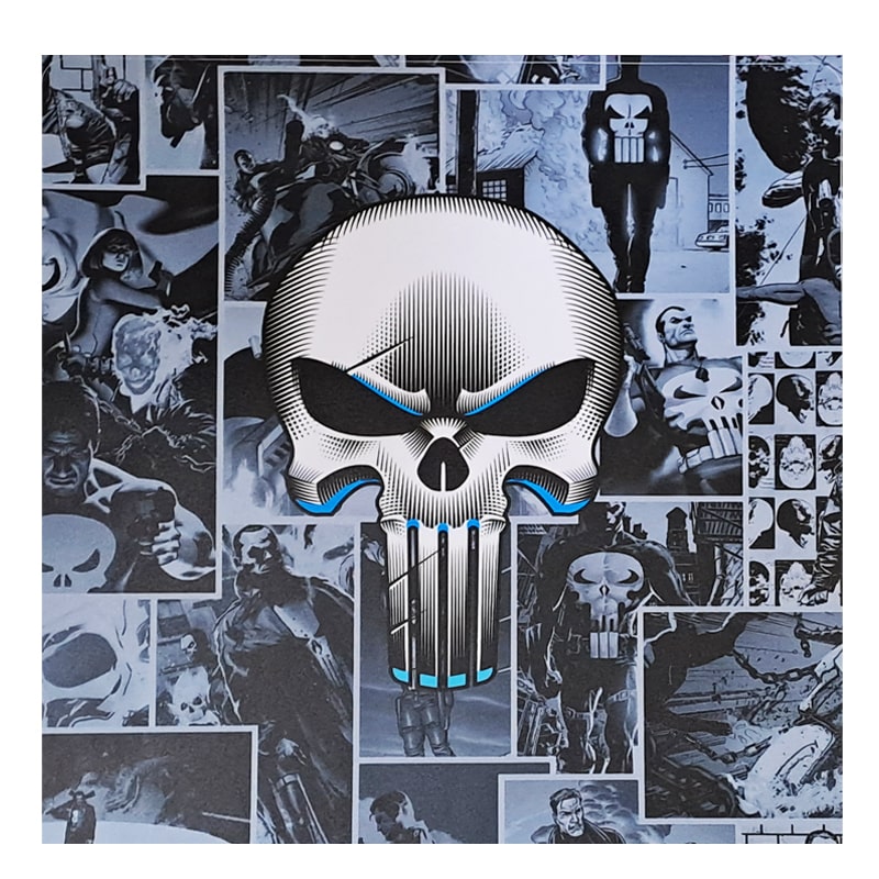 برچسب کنسول PS4 (GO) طرح punisher