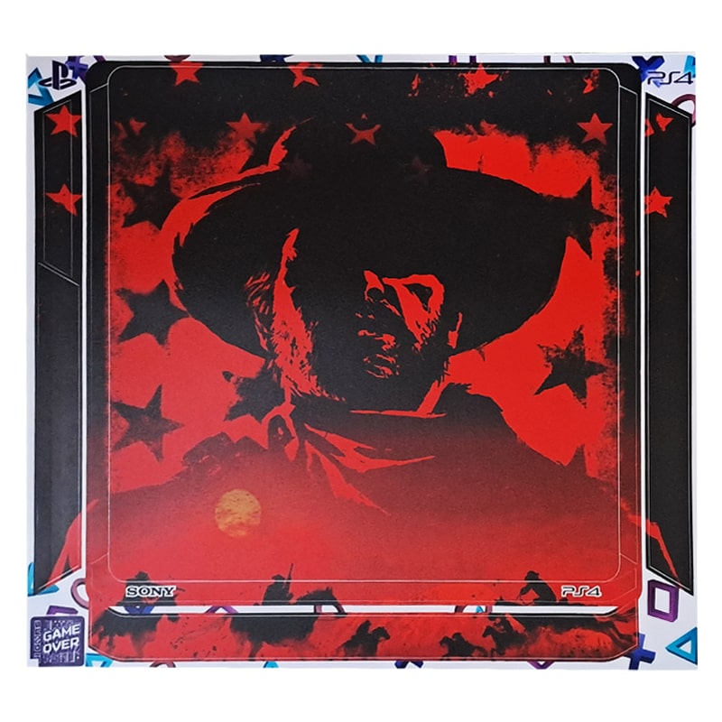 برچسب کنسول PS4 (GO) طرح red dead - Image 3