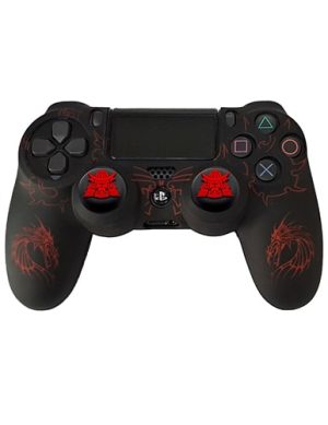 روکش دسته PS4 طرح اژدها red dragon