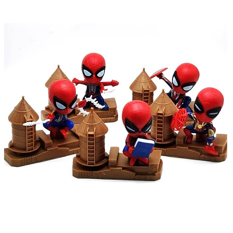 فیگور Spiderman خدمه قلعه ست 5 عددی - Image 7