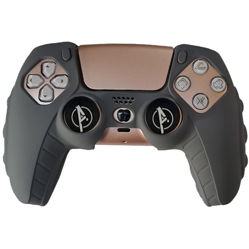 روکش دسته PS5 مدل anti slip طوسی - Image 4