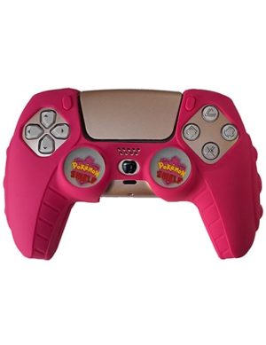 روکش دسته PS5 مدل anti slip سرخابی