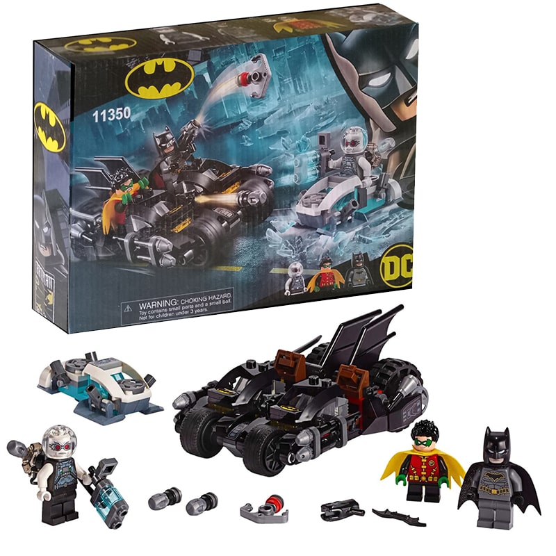 لگو نبرد بتمن و رابین با مستر فریز کد 11350