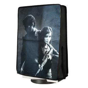 کاور کنسول PS5 فت طرح last of us