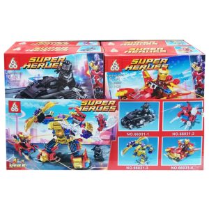 لگو جنگ انتقام ابرقهرمانان کد 66031 ست 4 عددی