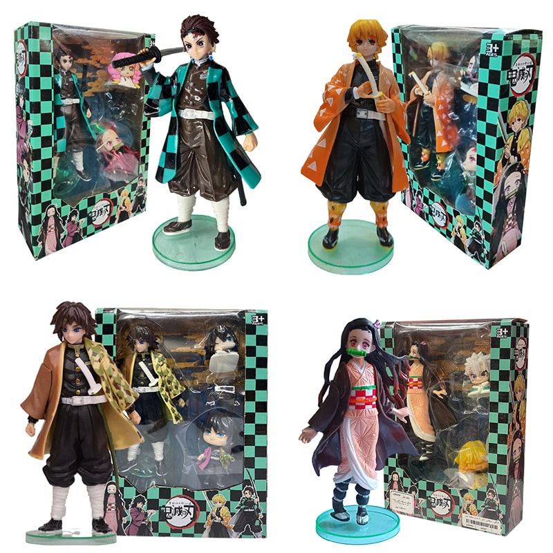 فیگور کارکترهای انیمه Demon Slayer ست 4 عددی