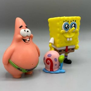 فیگور باب اسفنجی شلوار مربعی مجموعه 3 عددی