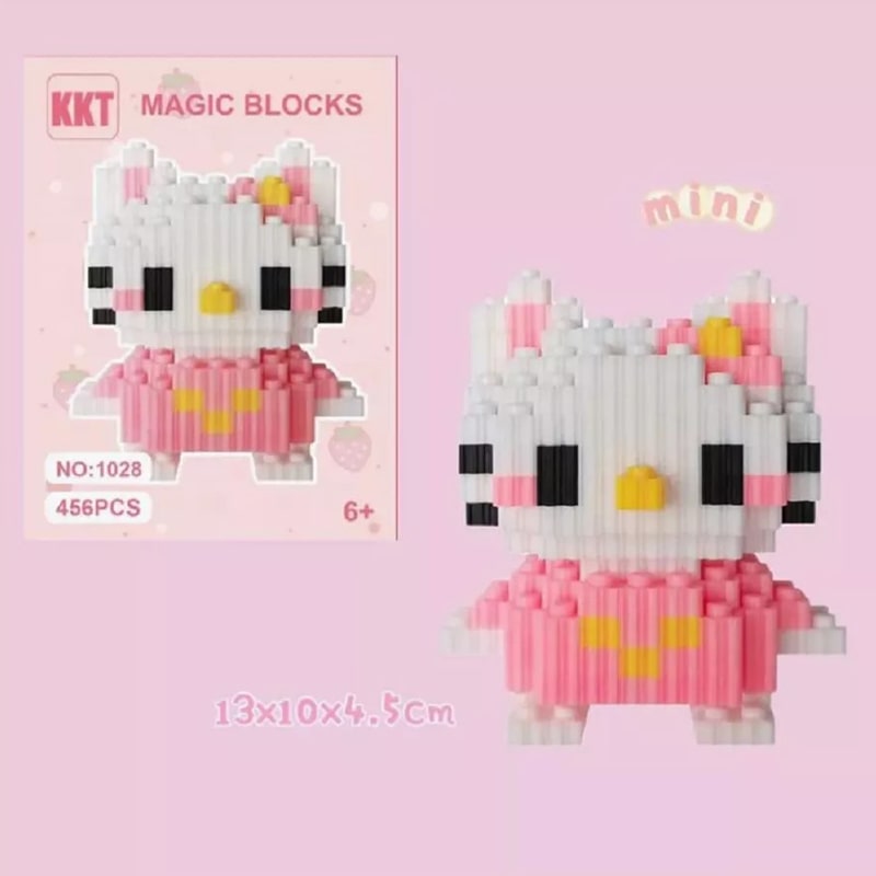 لگو فیگور سه بعدی کیتی کد 1028 MAGIC BLOCKS - Image 4