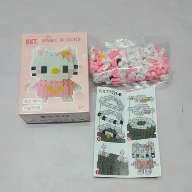 لگو فیگور سه بعدی کیتی کد 1028 MAGIC BLOCKS - Image 5