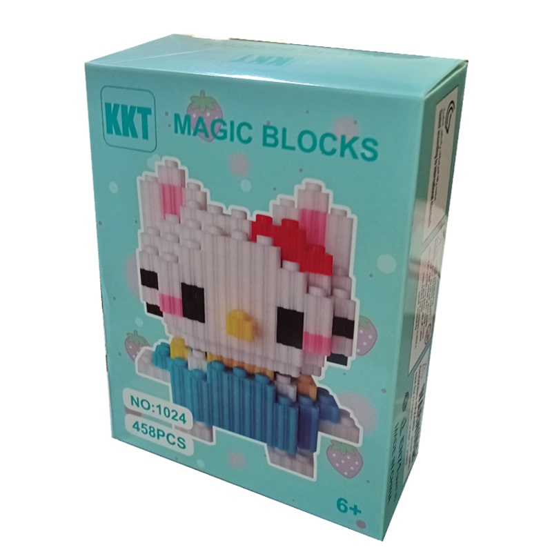 لگو فیگور سه بعدی کیتی کد 1024 MAGIC BLOCKS