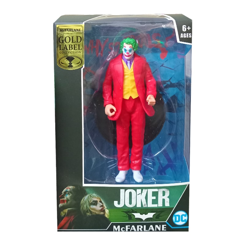 اکشن فیگور جوکر دی سی قرمز طرح McFarlane