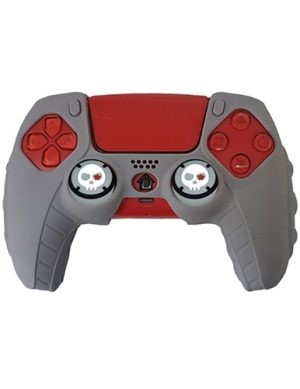 روکش دسته PS5 مدل anti slip طوسی روشن