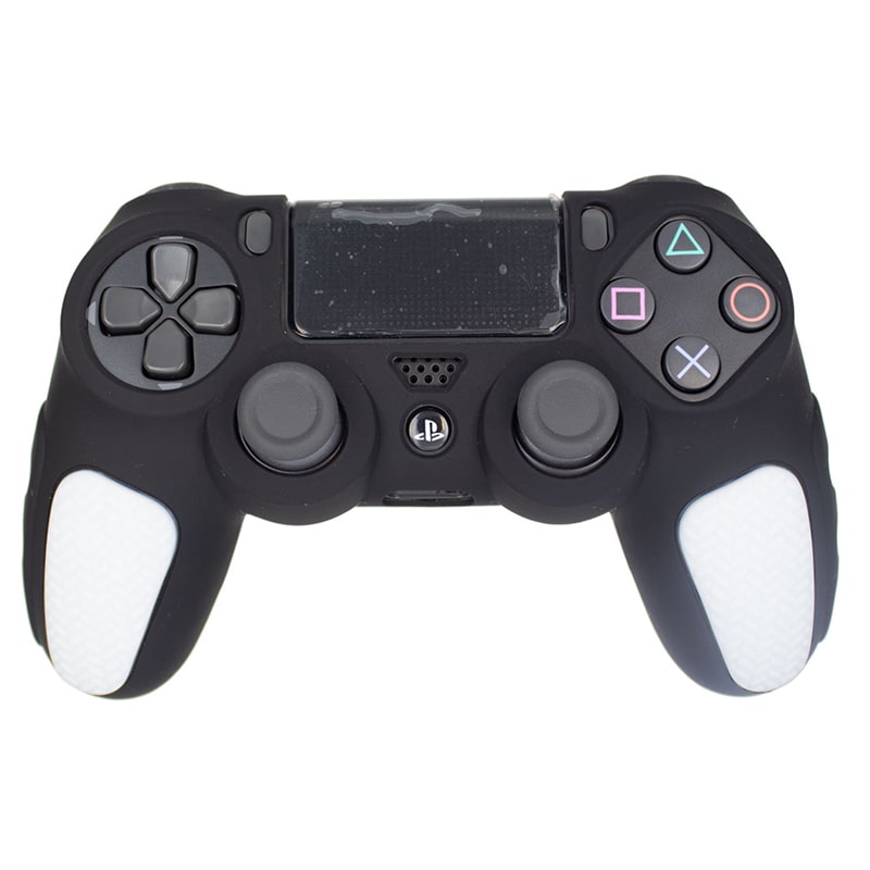 روکش دسته PS4 طرح ضد لغزش مشکی-سفید - Image 4