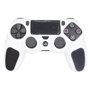 روکش دسته PS4 طرح ضد لغزش سفید-مشکی