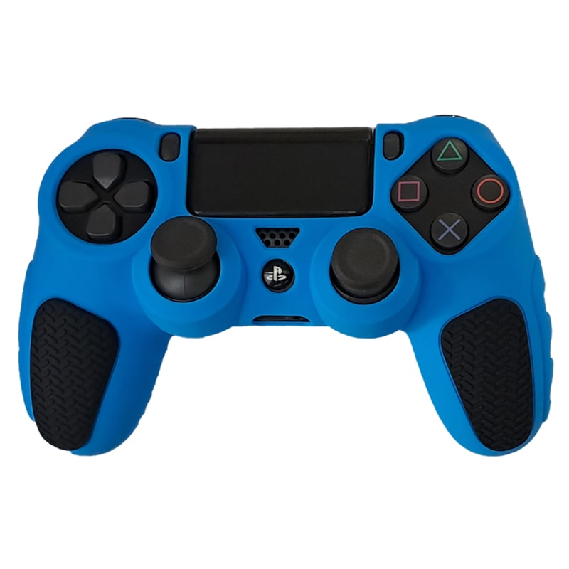 روکش دسته PS4 طرح ضد لغزش آبی-مشکی - Image 3