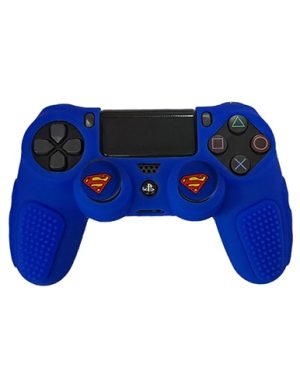 روکش دسته PS4 طرح ضد لغزش آبی کاربنی