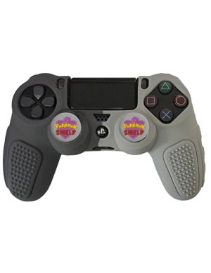 روکش دسته PS4 ضد لغزش دو رنگ طوسی