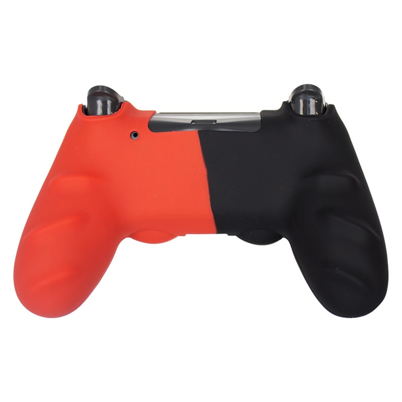 روکش دسته PS4 ضد لغزش دو رنگ مشکی-قرمز - Image 5