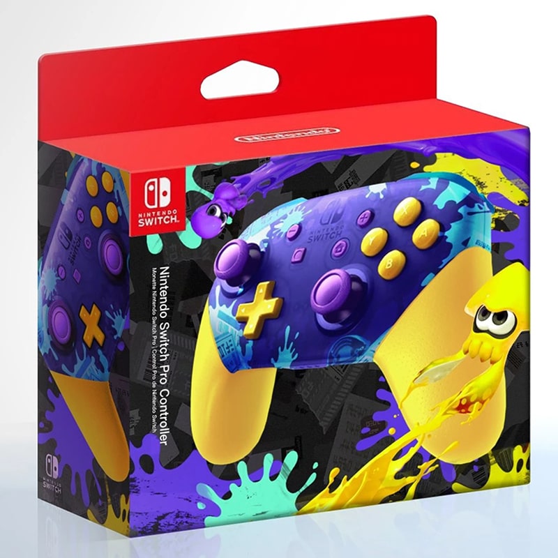 کنترلر بیسیم نینتندو سوییچ پرو طرح Splatoon 3