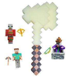 لگو فیگورهای ماینکرافت با تبر Village Pillage