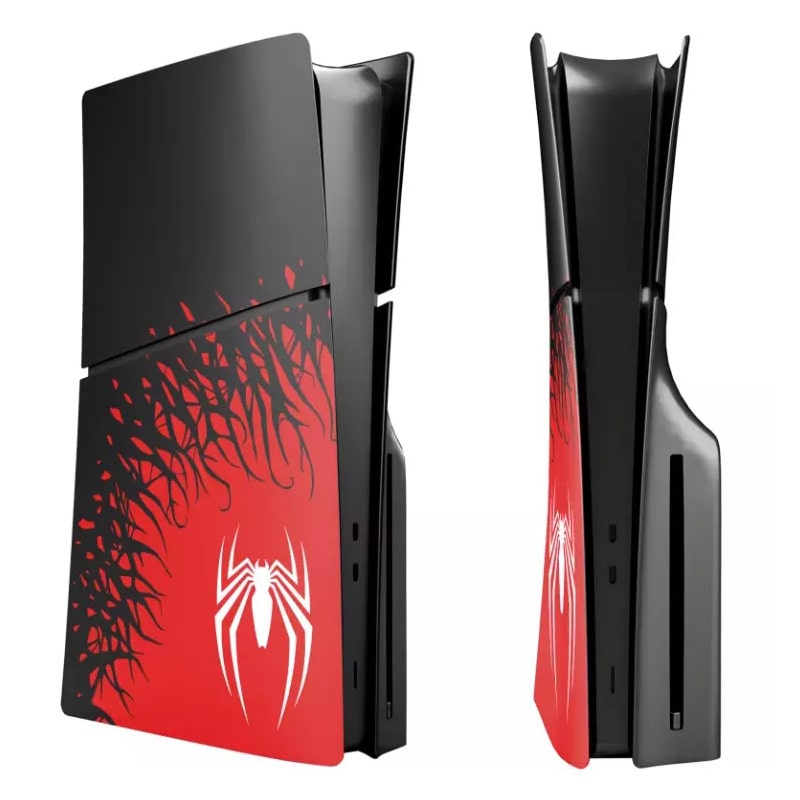 فیس پلیت PS5 اسلیم دیسکخور مدل spider man