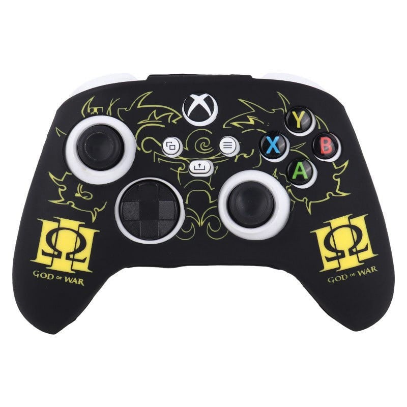 محافظ دسته Xbox Series X/S طرح GOD OF WAR زرد - Image 3