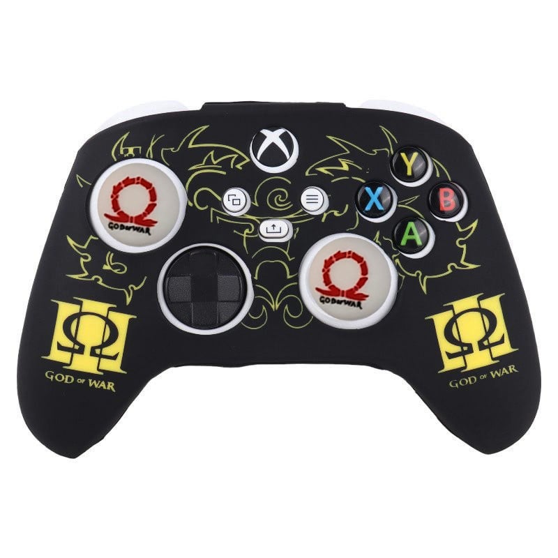 محافظ دسته Xbox Series X/S طرح GOD OF WAR زرد - Image 4