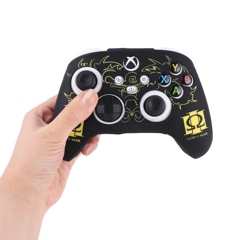 محافظ دسته Xbox Series X/S طرح GOD OF WAR زرد - Image 5