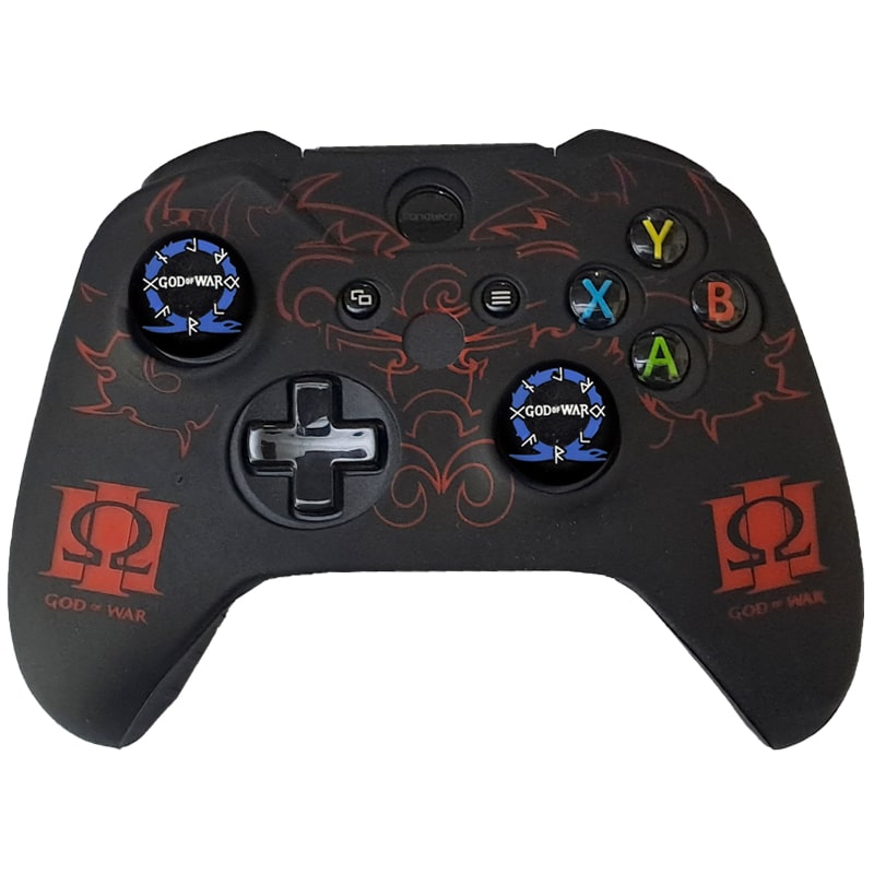 محافظ دسته Xbox Series X/S طرح GOD OF WAR قرمز - Image 5