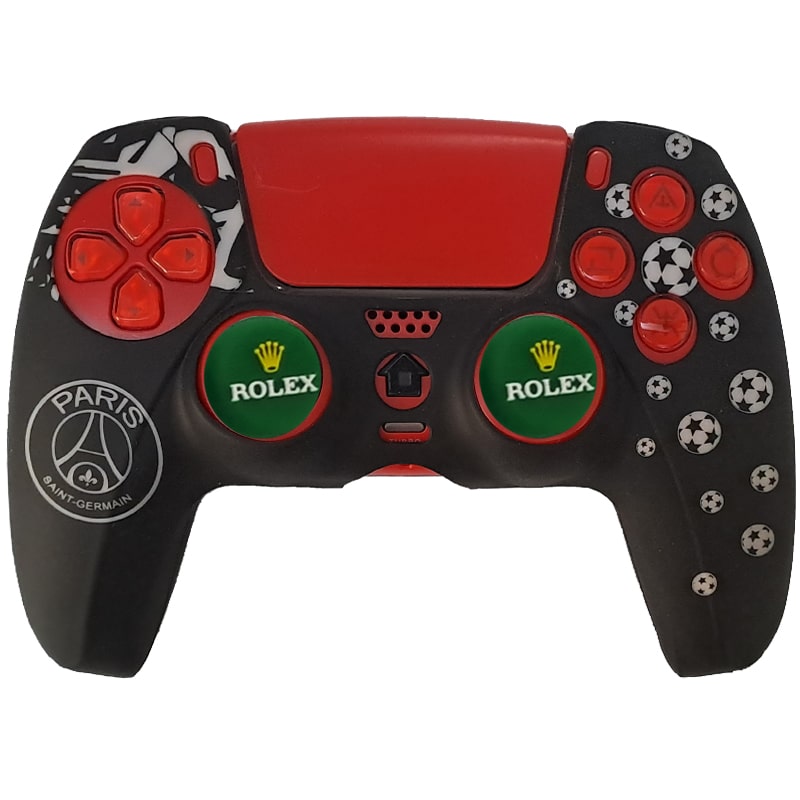 روکش دسته PS5 طرح پاری سن ژرمن مشکی - Image 4