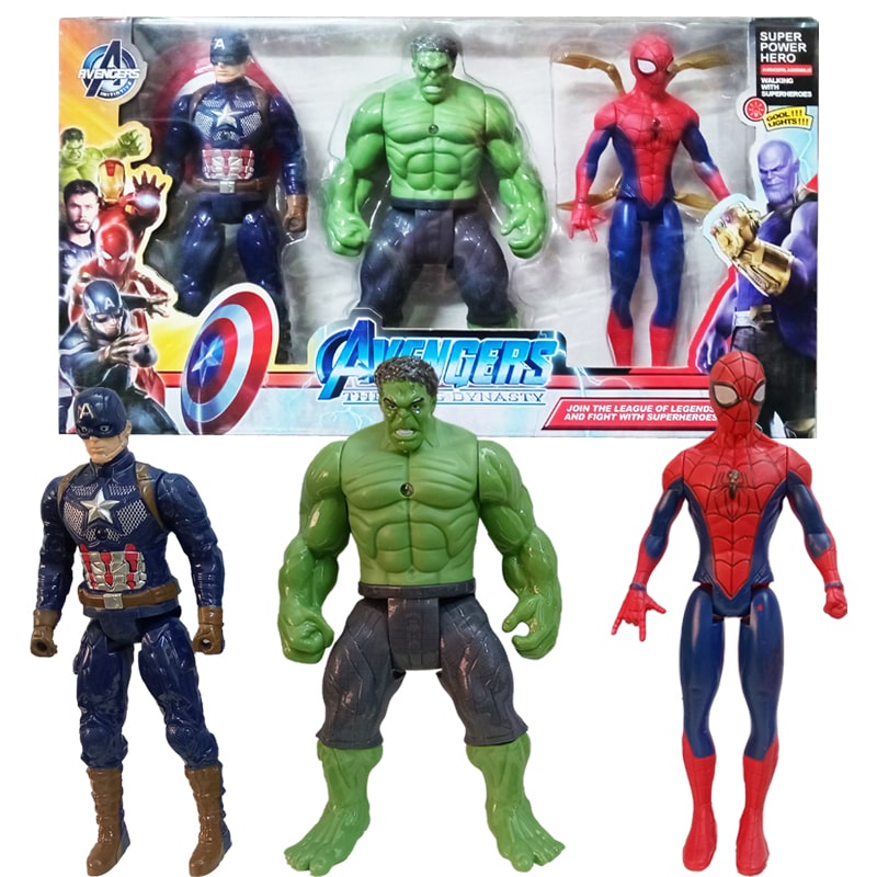 اکشن فیگور انتقامجویان Avengers:The Kang Dynasty پک 3 عددی