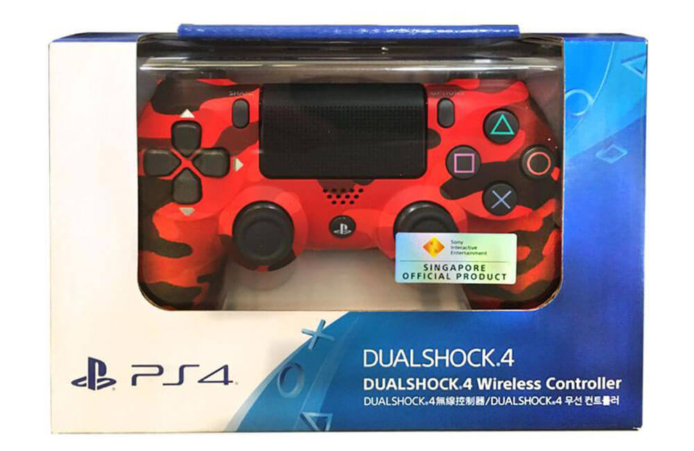 دسته بازی PS4 مدل DualShock Red Camouflage اصلی - Image 5