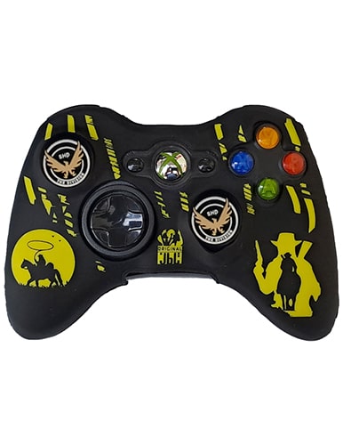 محافظ دسته XBOX 360 طرح RED DEAD مشکی
