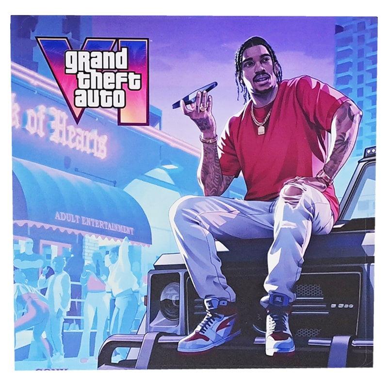 برچسب کنسول PS4 (GO) طرح GTA I جی تی ای