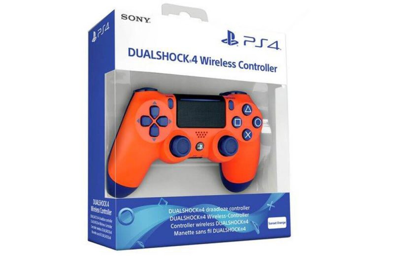 دسته بازی پلی استیشن 4 مدل High Copy SUNSET ORANGE