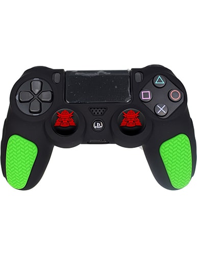روکش دسته PS4 طرح ضد لغزش مشکی-سبز