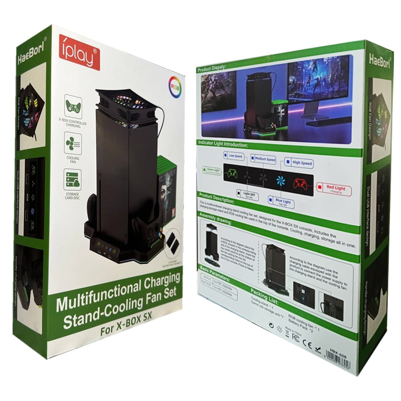 فن و پایه چند منظوره X-Series X مدل IPLAY HBX-608 RGB