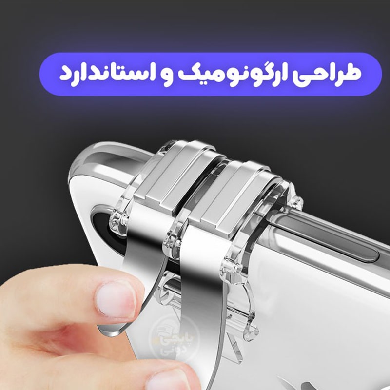 دسته بازی پابجی PUBG مکانیکی مدل W6 - Image 5