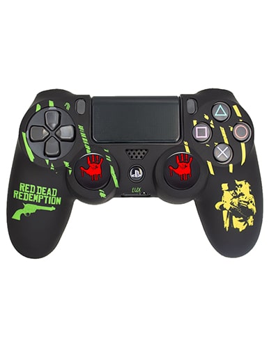 روکش دسته PS4 طرح RED DEAD REDEMPTION