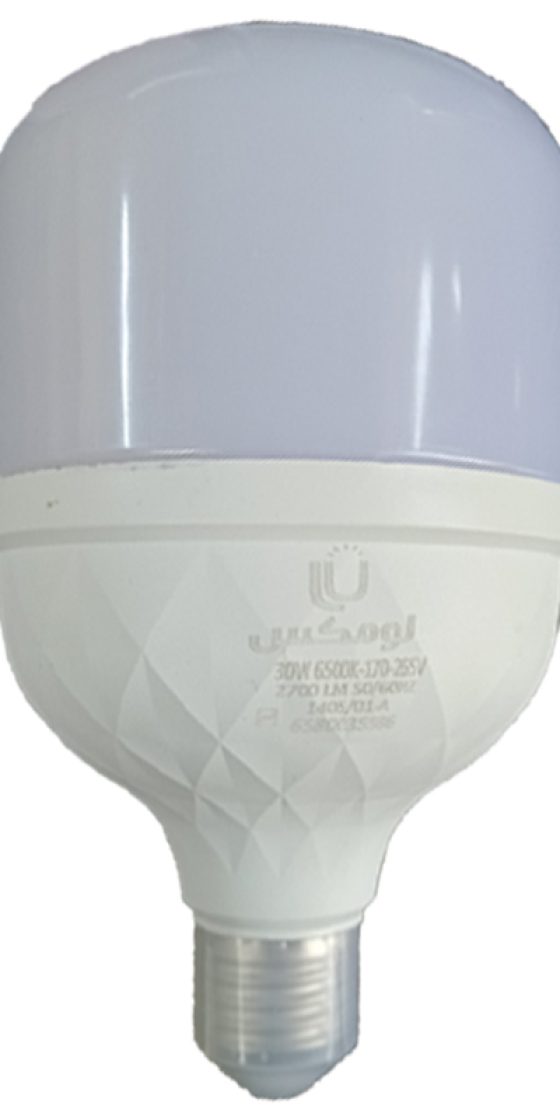 لامپ LED لومکس 30 وات مدل استوانه ایی