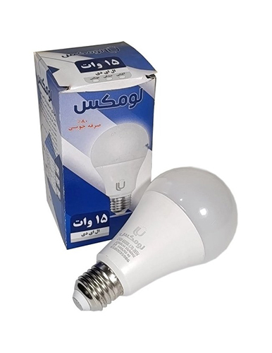 لامپ LED لومکس 15 وات مدل حبابی