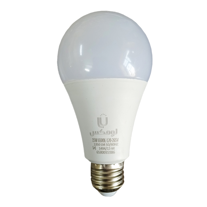 لامپ LED لومکس 15 وات مدل حبابی - Image 2